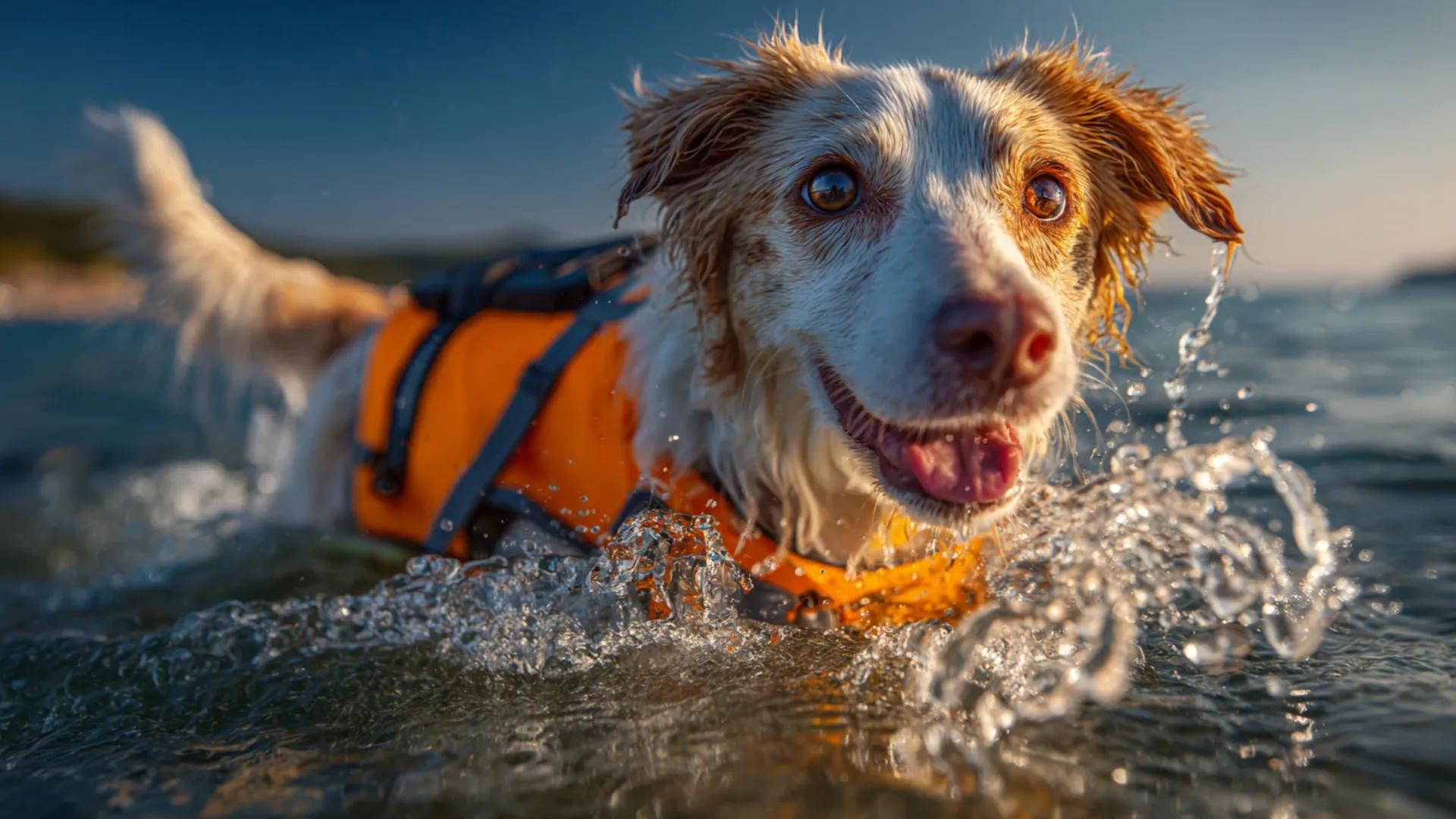 Mon chien peut-il se baigner ? Bienfaits, précautions et dangers