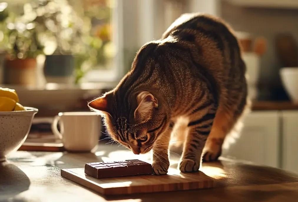 Mon chat a mangé du chocolat : faut-il s’inquiéter ?