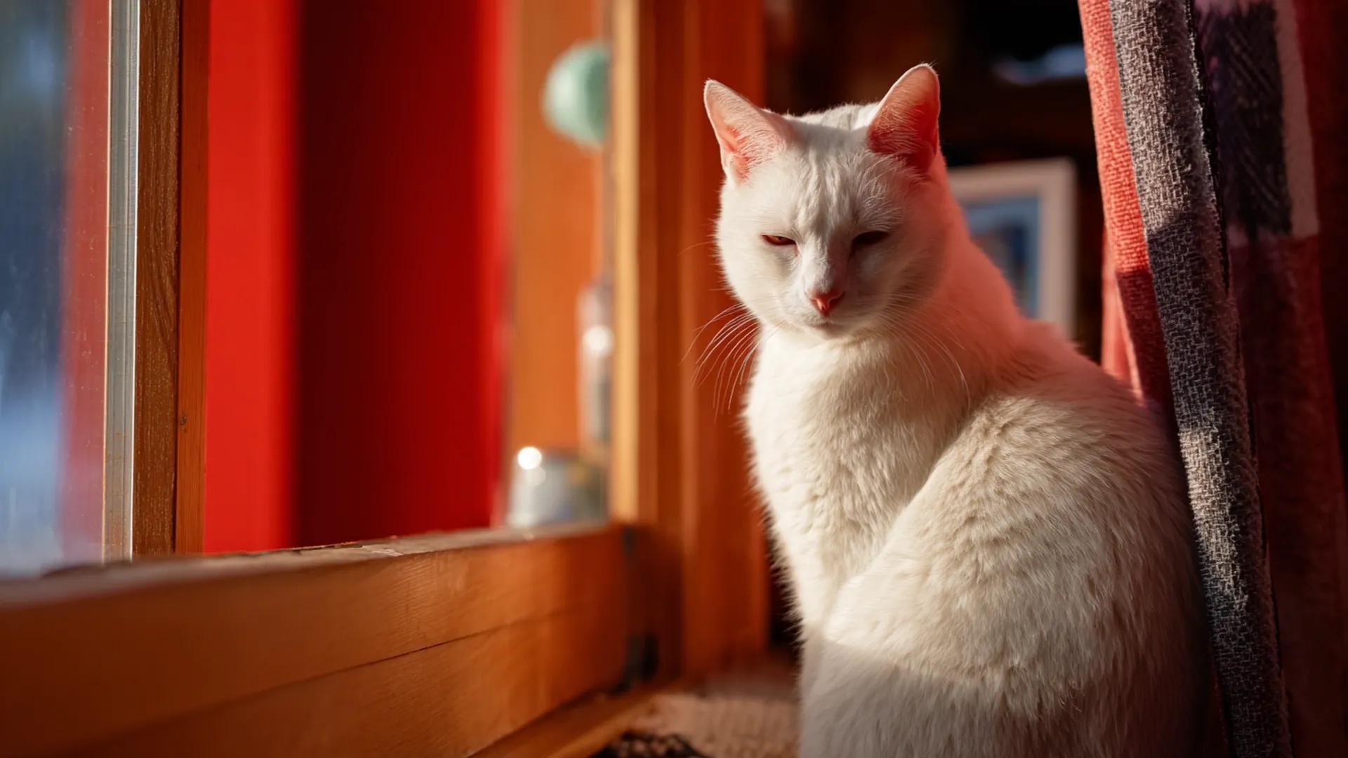 coup de soleil chat