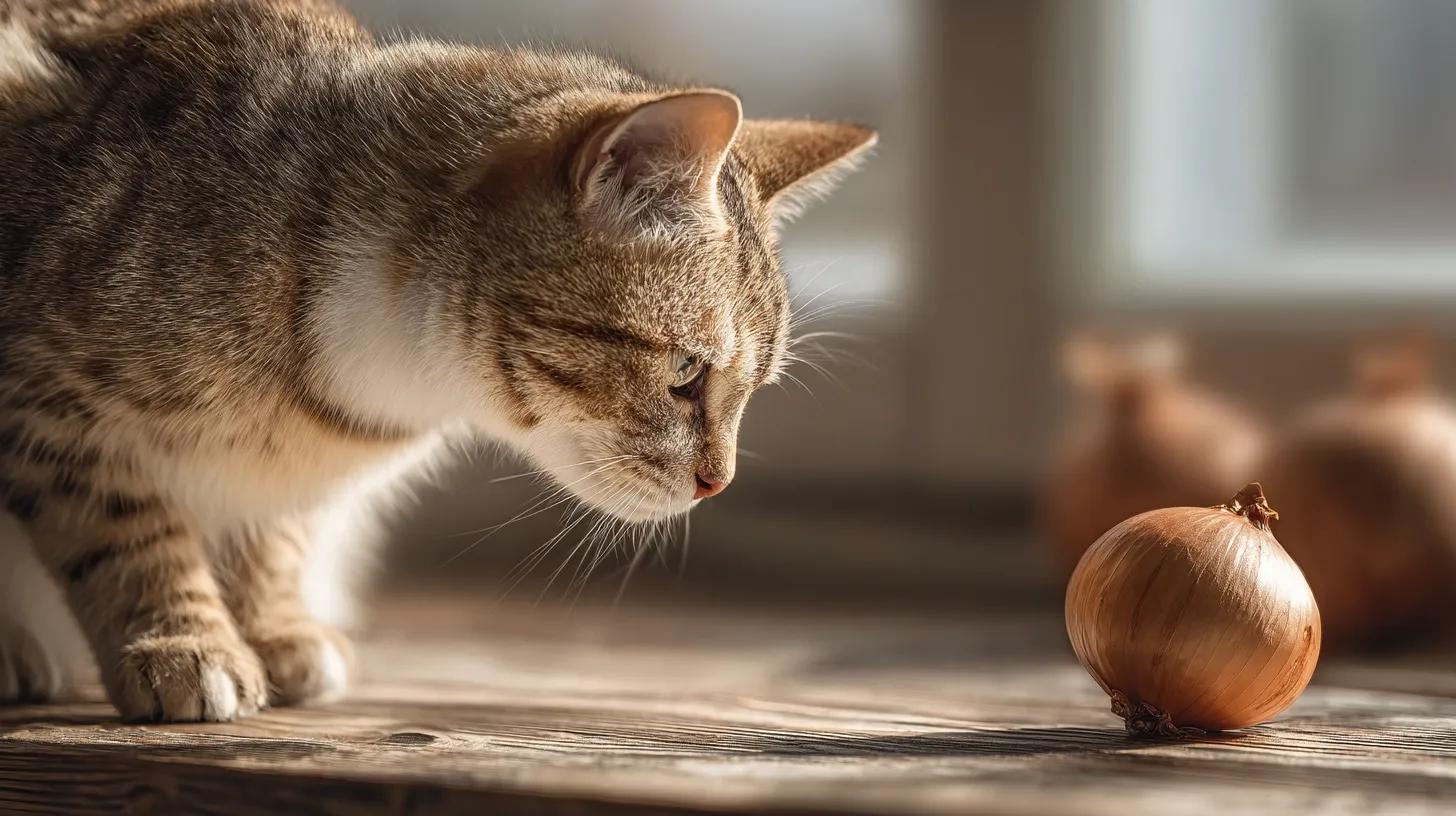 Peut-on donner de l’oignon à manger à son chat ?