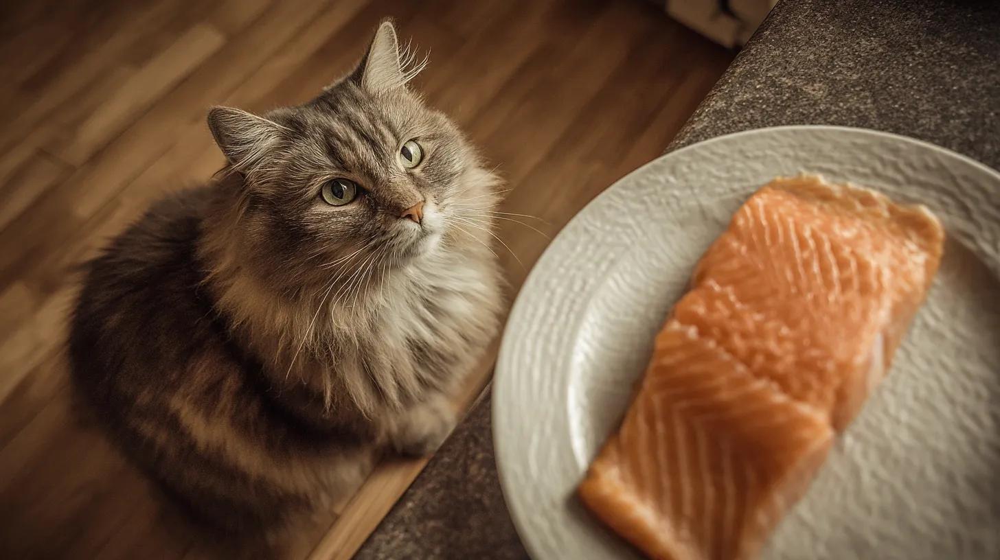 Peut-on donner du saumon à son chat ?