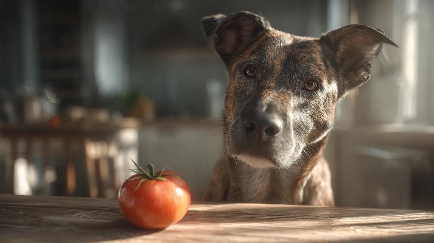 Mon chien peut-il manger de la tomate ?